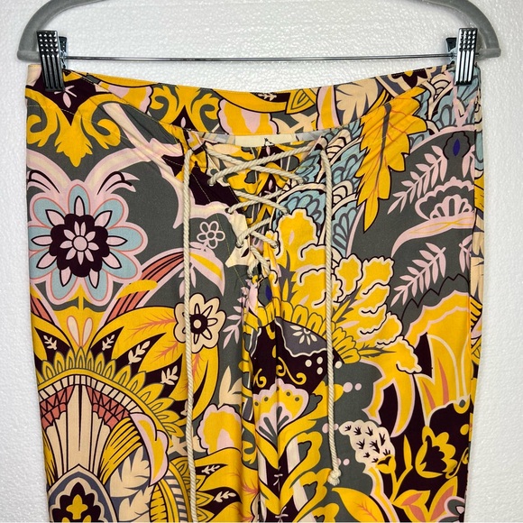 LENNI the label Jimi Pants mod boho festival hippie retro flare size M - Picture 4 of 7